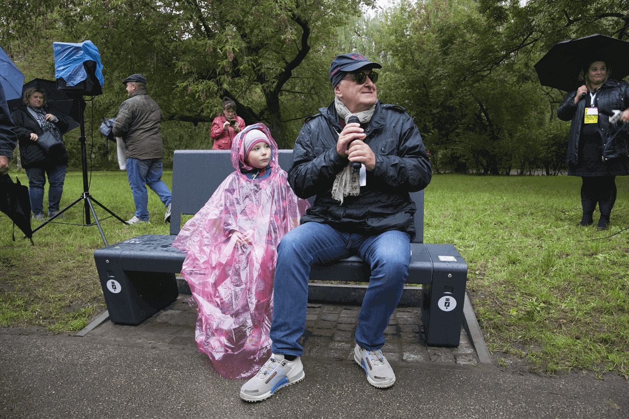 Ławeczka Jacka Cygana w Sosnowcu