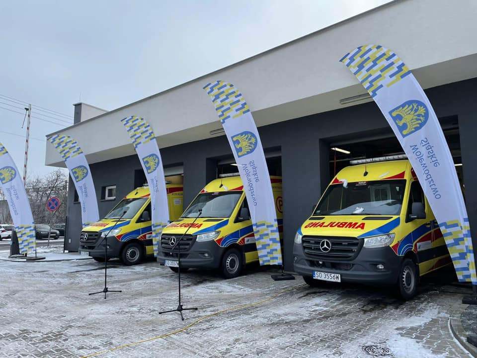 Nowoczesne ambulanse typu C zakupione w 2021 roku