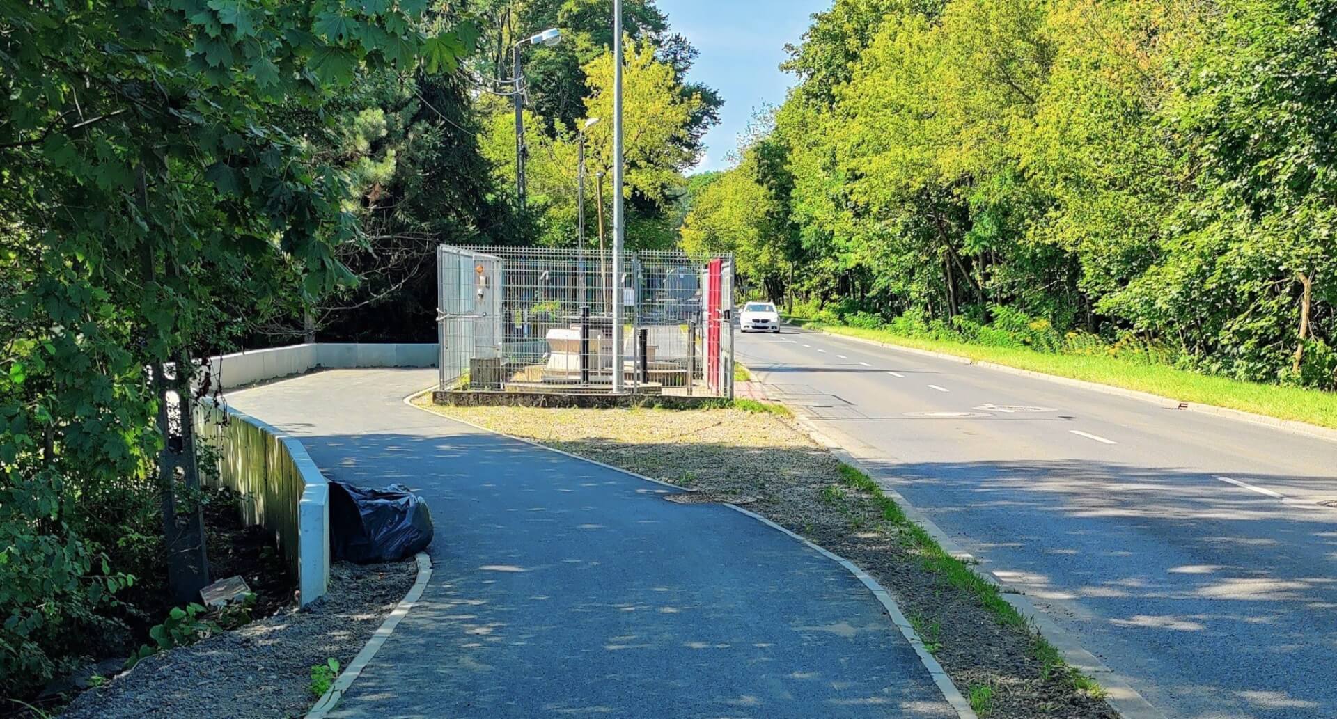 Nowe rondo w Dąbrowie Górniczej na skrzyżowaniu ulicy Staszica z łącznicami S1 i DK94