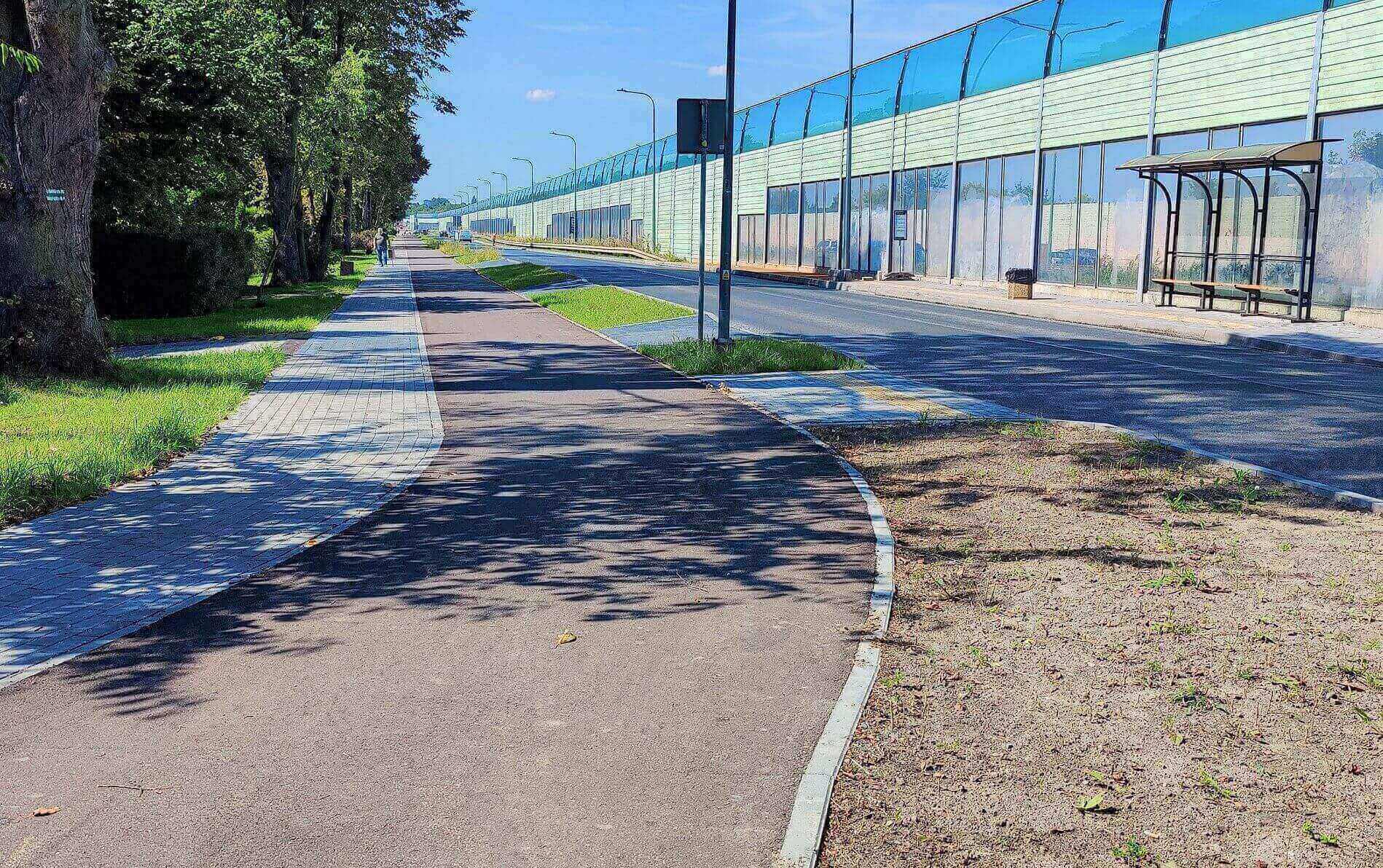 Nowe rondo w Dąbrowie Górniczej na skrzyżowaniu ulicy Staszica z łącznicami S1 i DK94