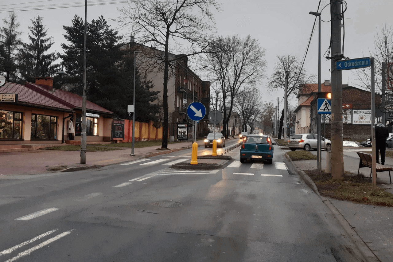 Odnowione przejścia dla pieszych w Sosnowcu
