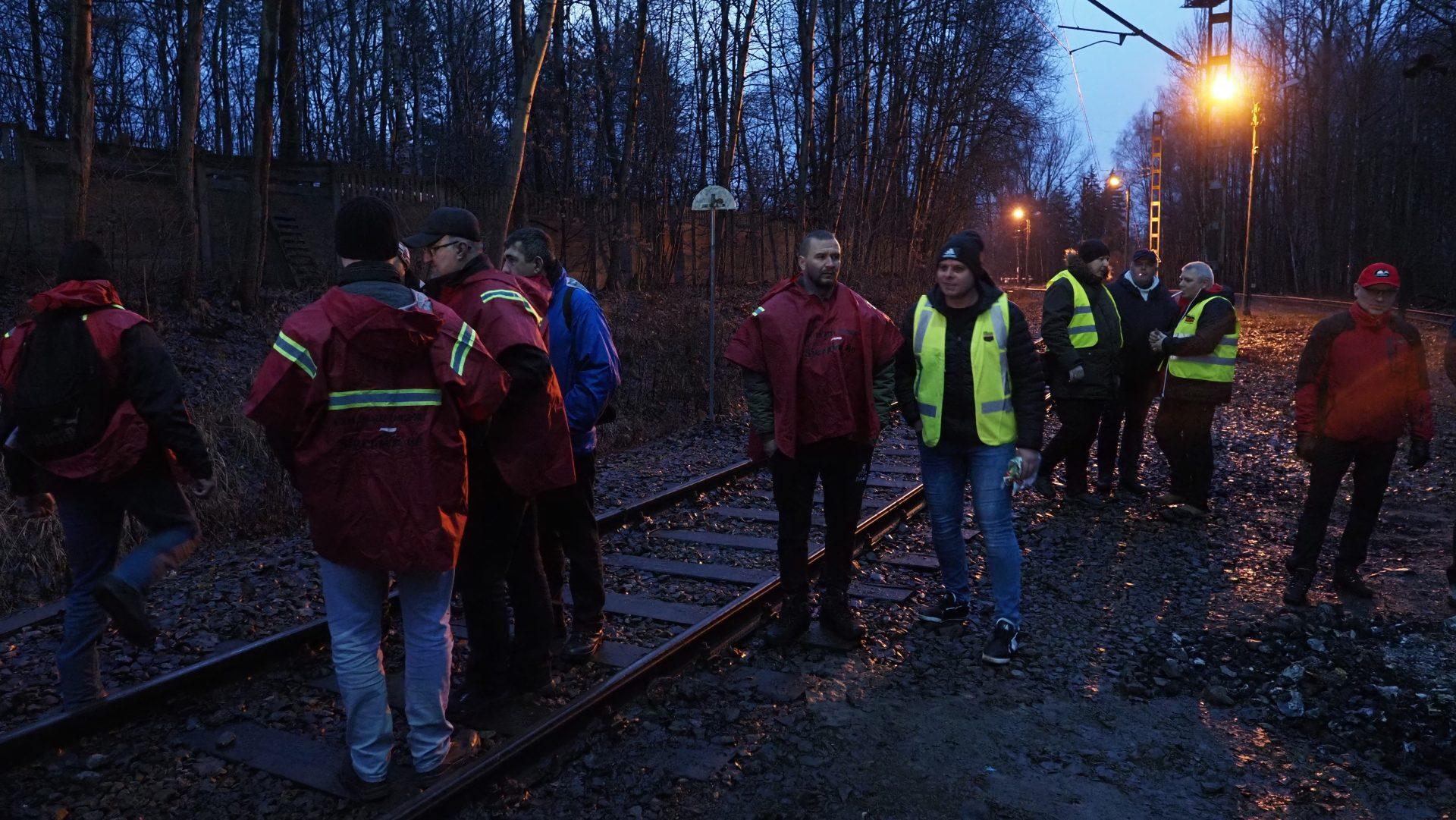 Górnicy zablokowali transporty węgla dla sektora energetycznego