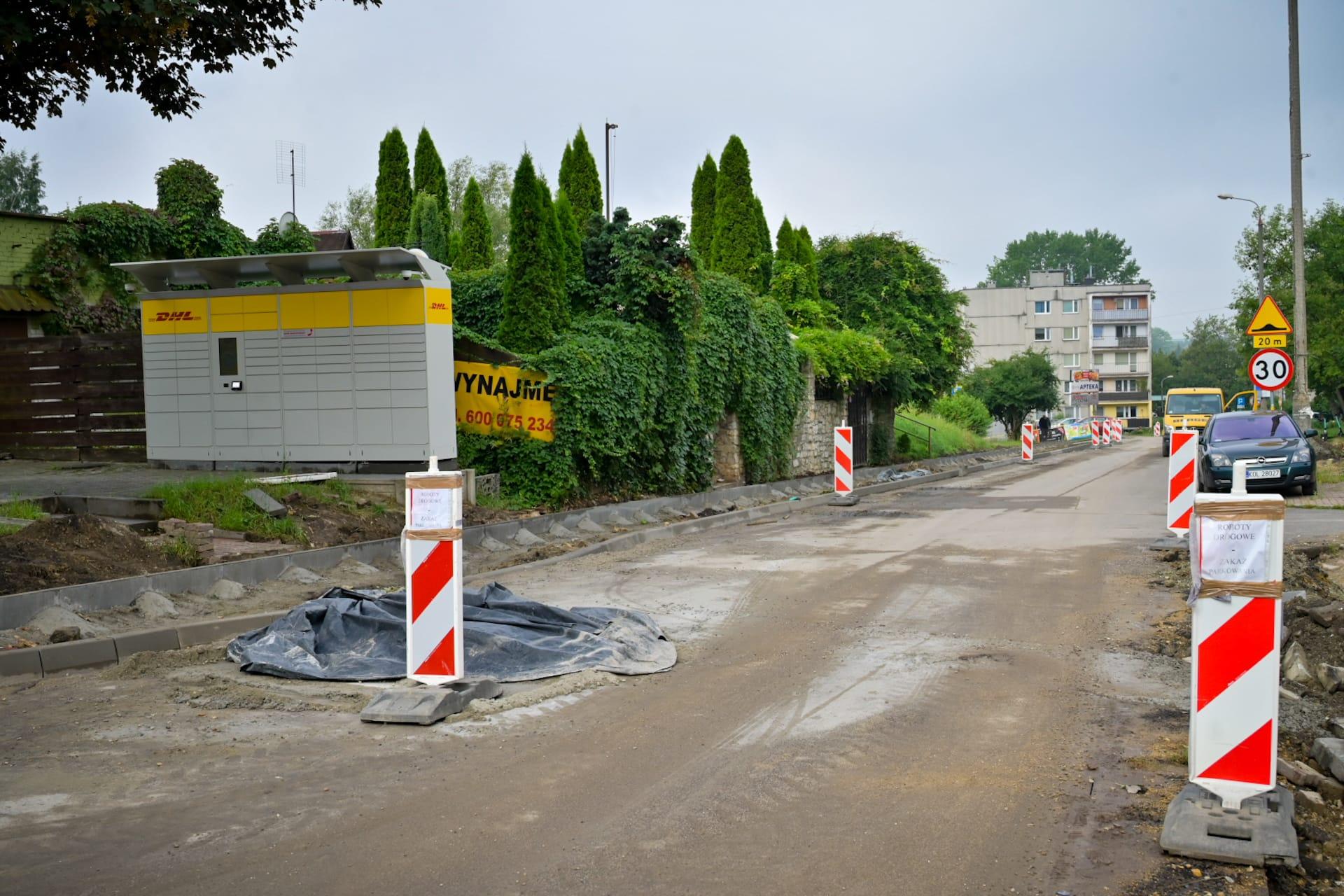 Remont ulic na osiedlu Syberka w Będzinie