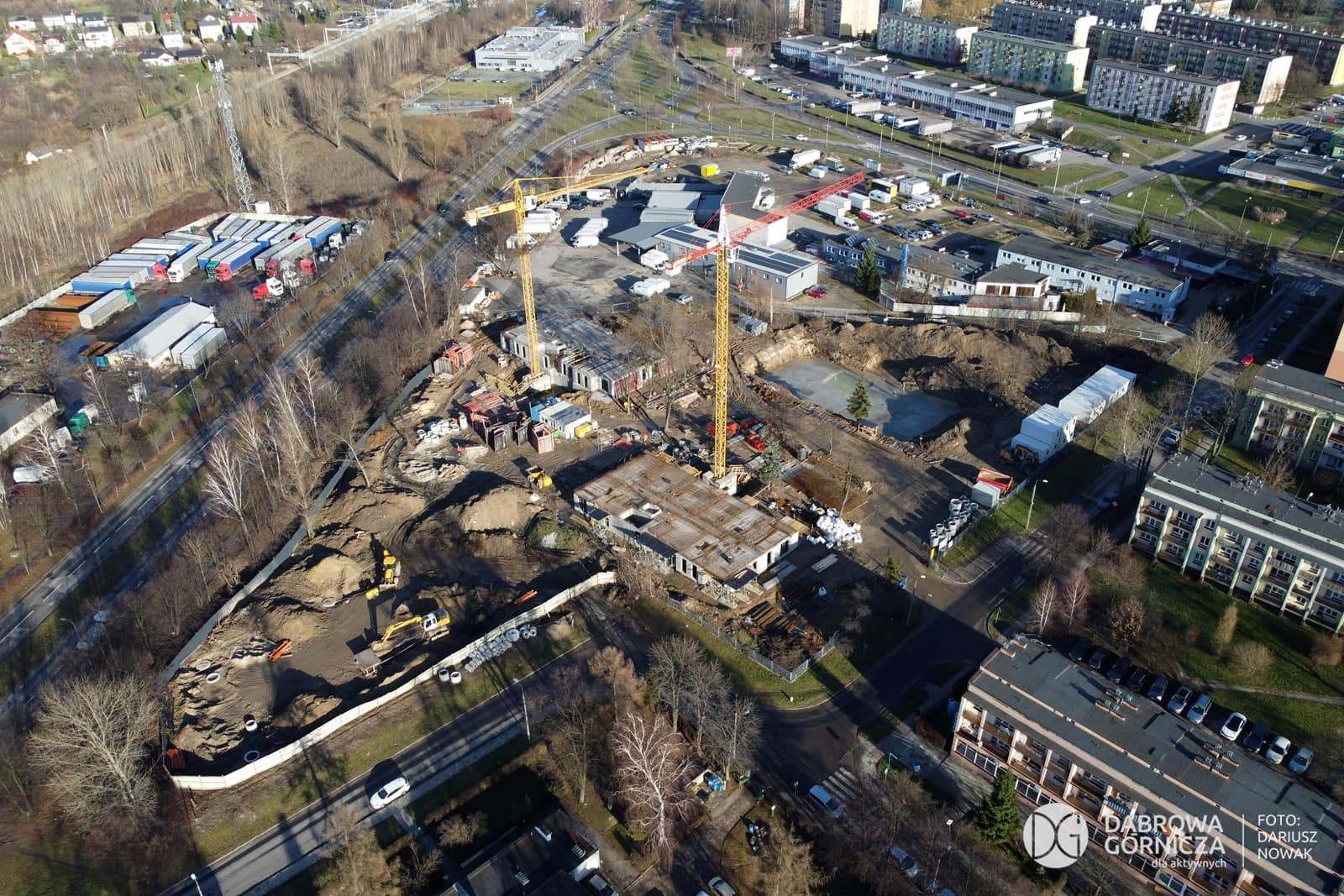 W Dąbrowie Górniczej trwa budowa osiedla z czynszowymi mieszkaniami