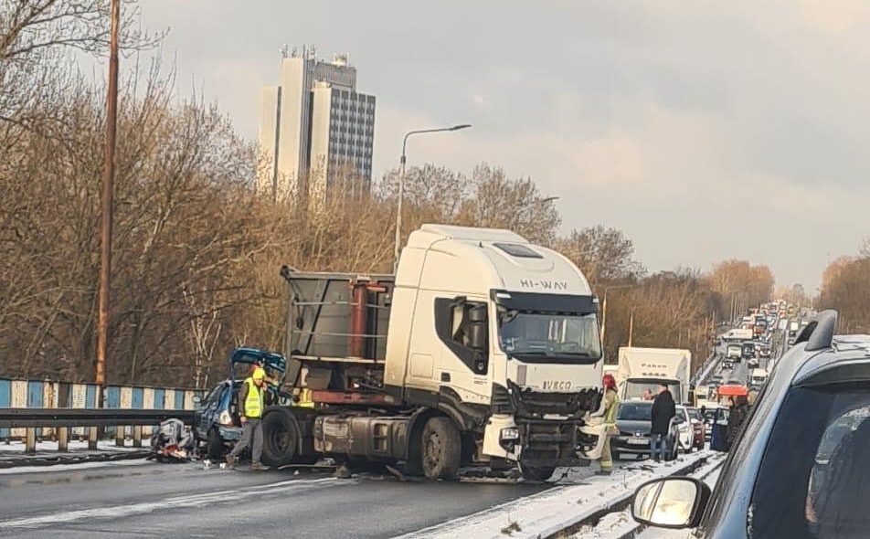 Wypadek DK94 w Sosnowcu