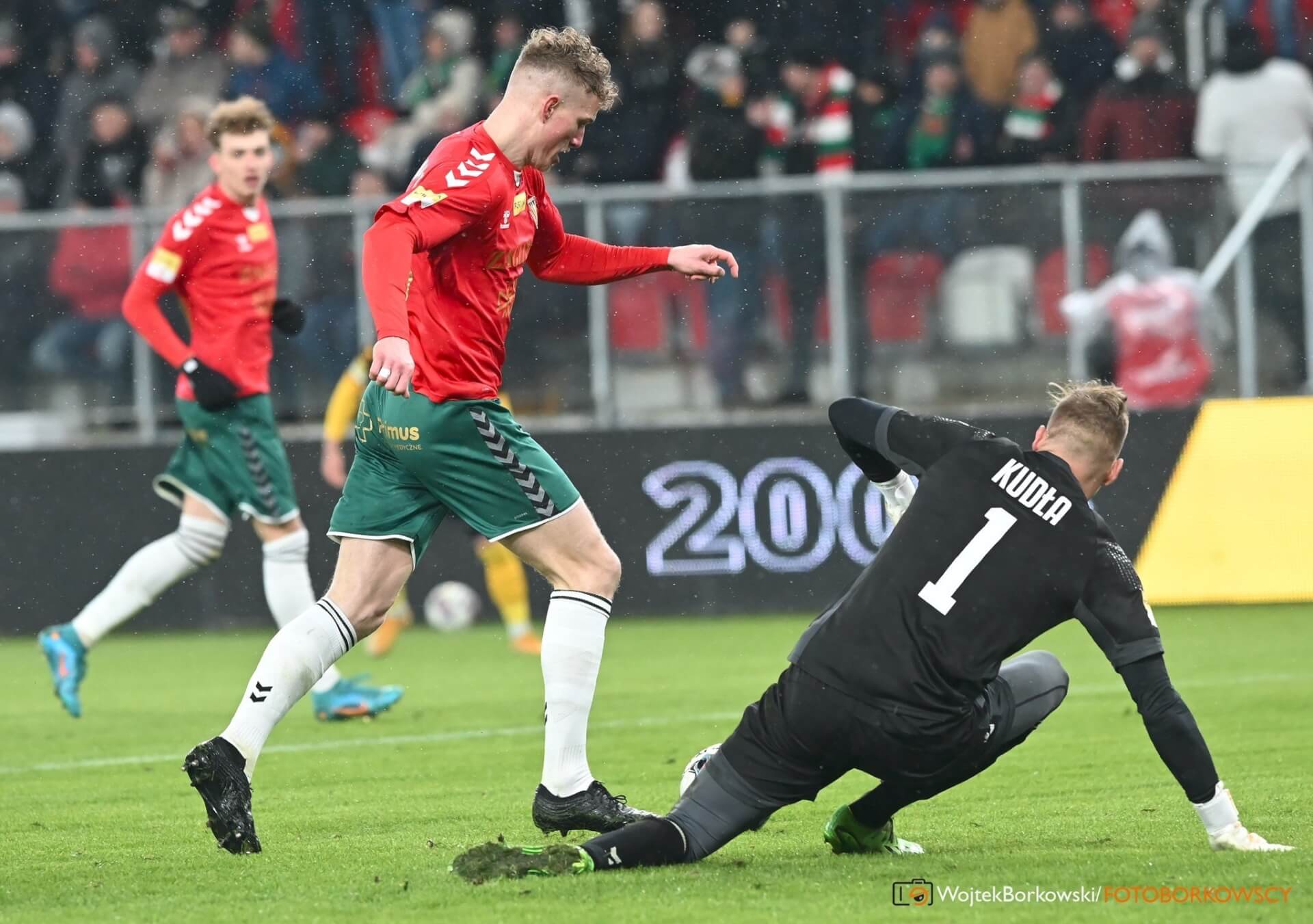 Zagłębie GKS Katowice na stadionie Arcelor Mittal Parku