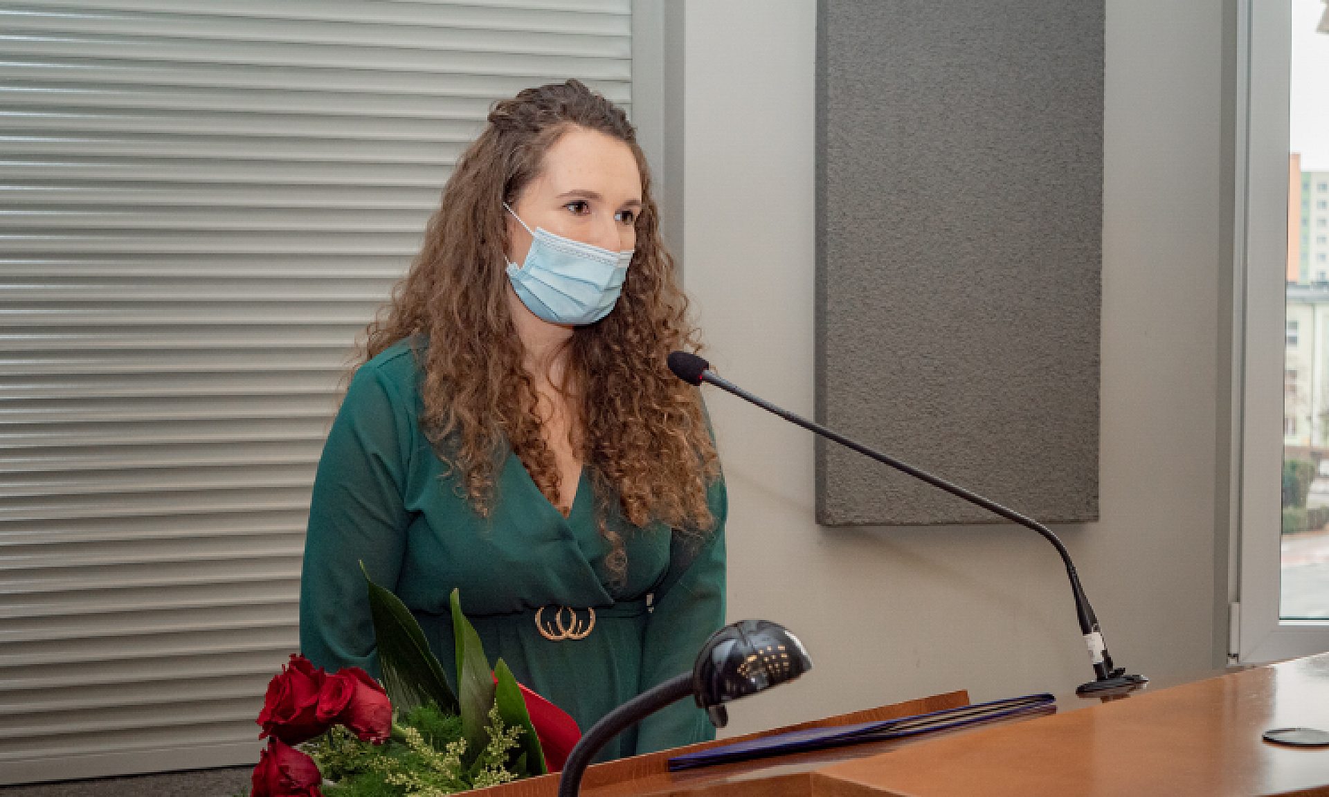 Nowa radna Rady Miejskiej w Sosnowcu, Zuzanna Samul Nowa radna Rady Miejskiej w Sosnowcu, Zuzanna Samul