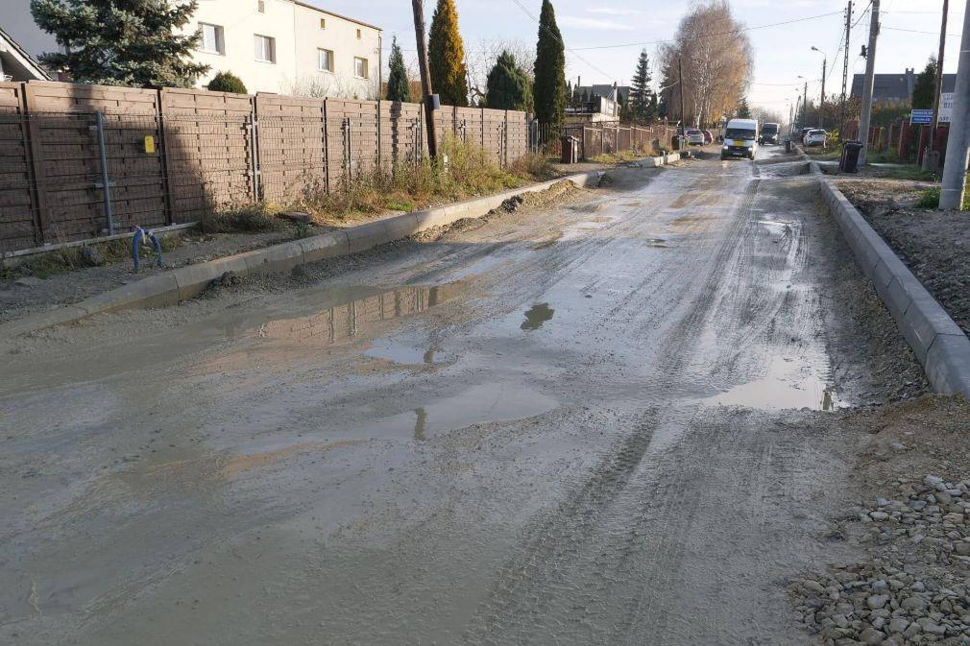 Remont ul. Kukułek w Sosnowcu zostanie dokończony Remont ul. Kukułek w Sosnowcu zostanie dokończony