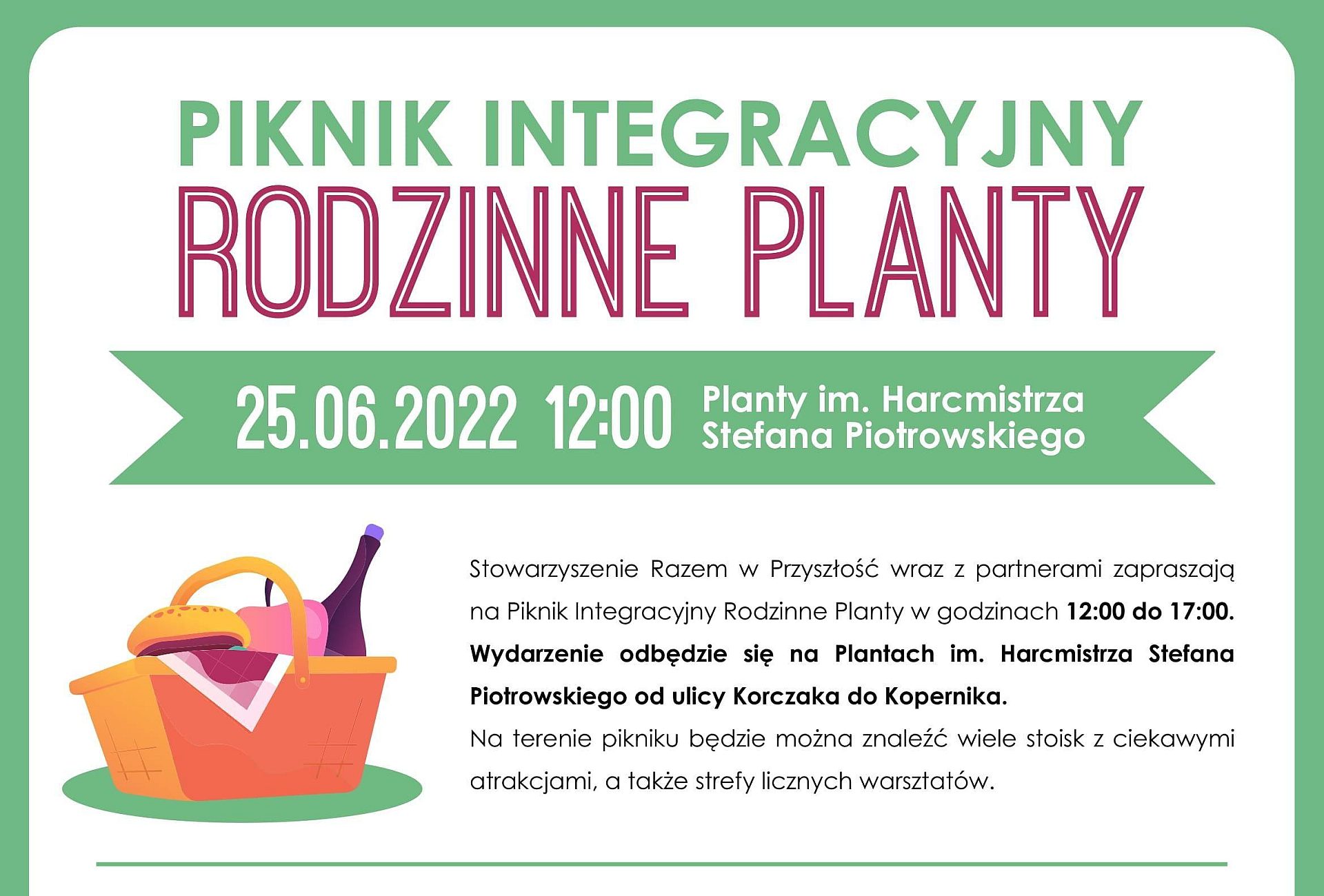 Piknik Zielone Planty Dąbrowa Górnicza Piknik Zielone Planty Dąbrowa Górnicza
