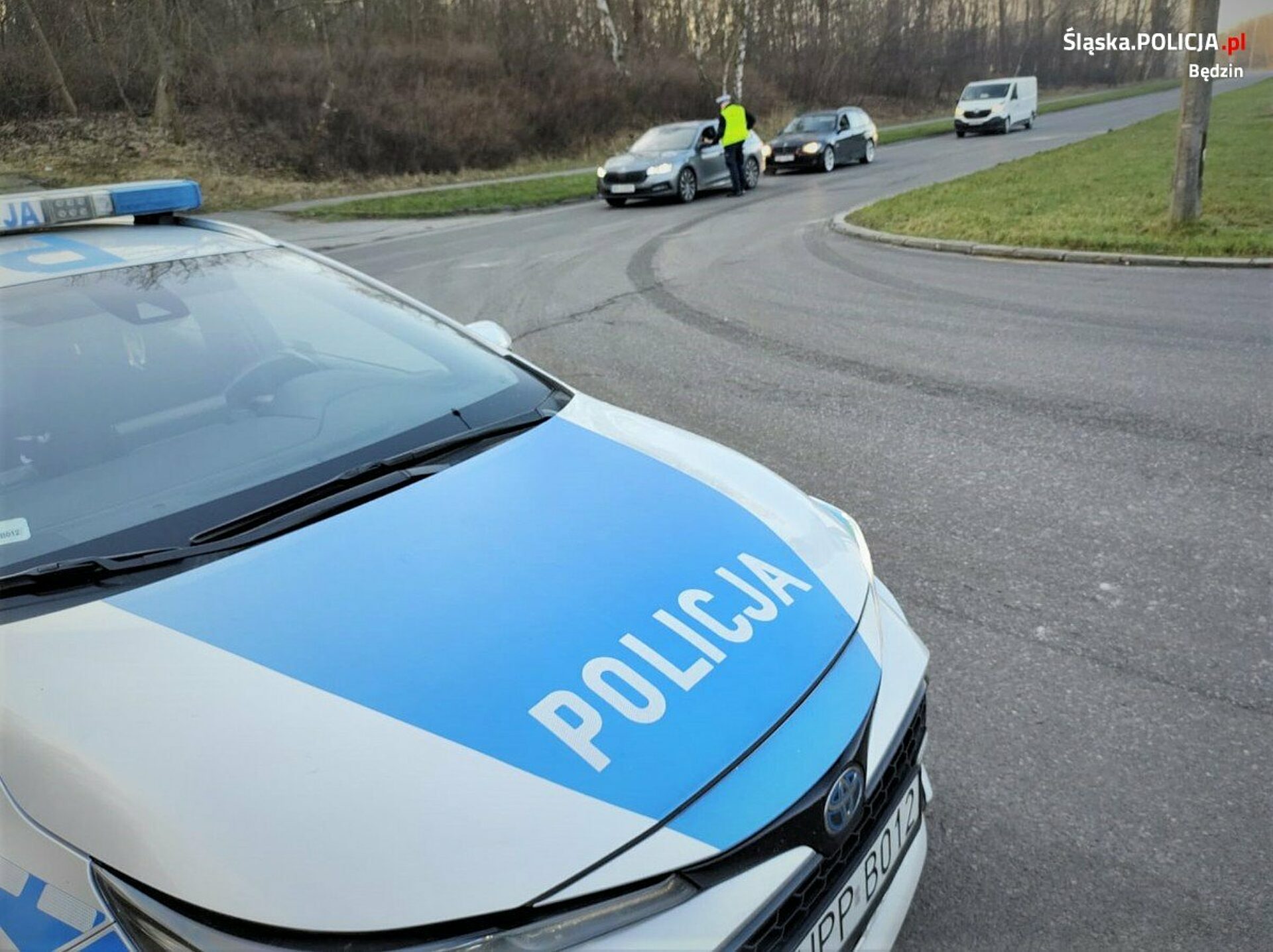 Będzińscy policjanci kontrolowali kierowców Będzińscy policjanci kontrolowali kierowców