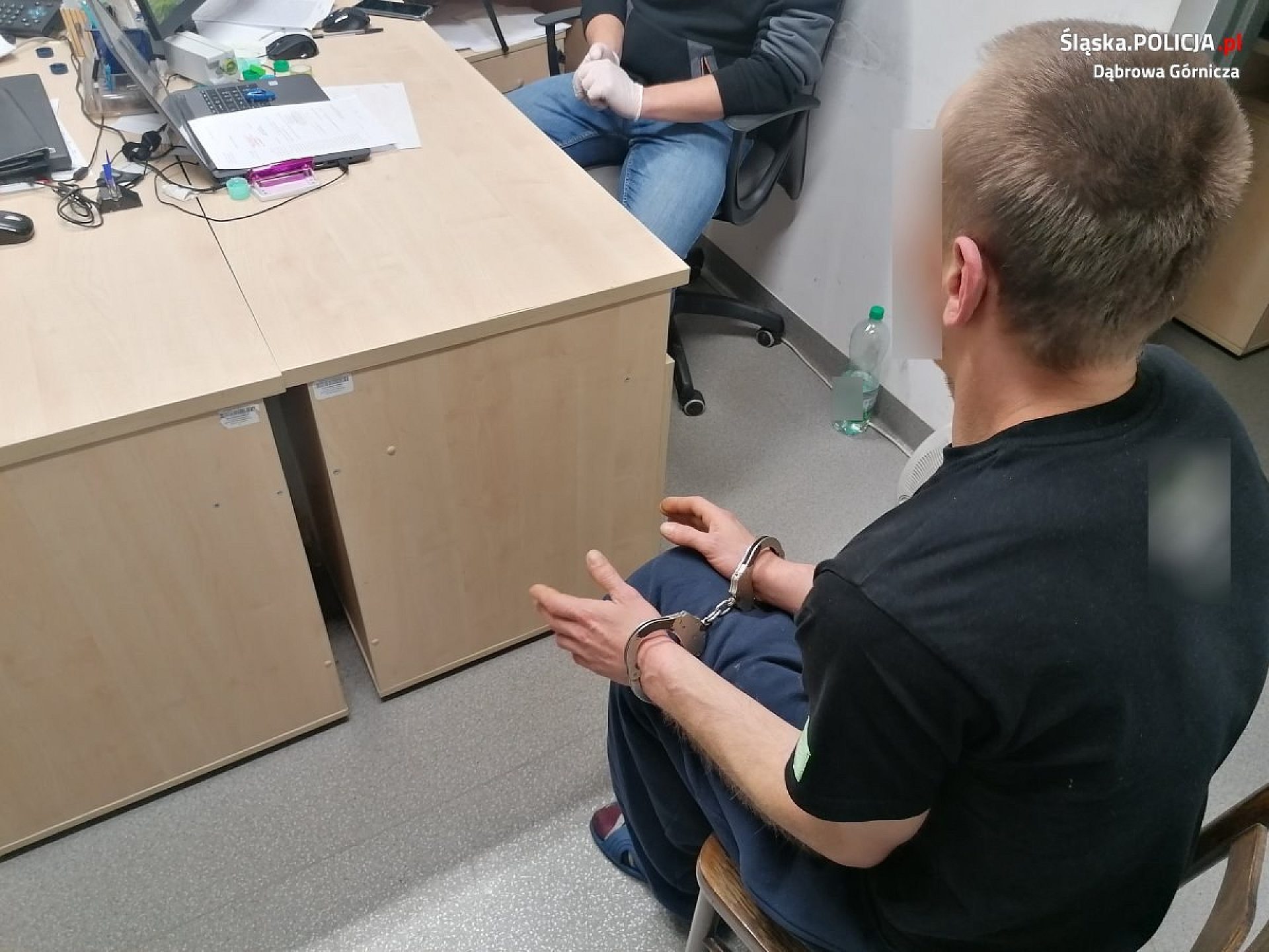 Sprawca rozboju w Dąbrowie Górniczej zatrzymany Sprawca rozboju w Dąbrowie Górniczej zatrzymany
