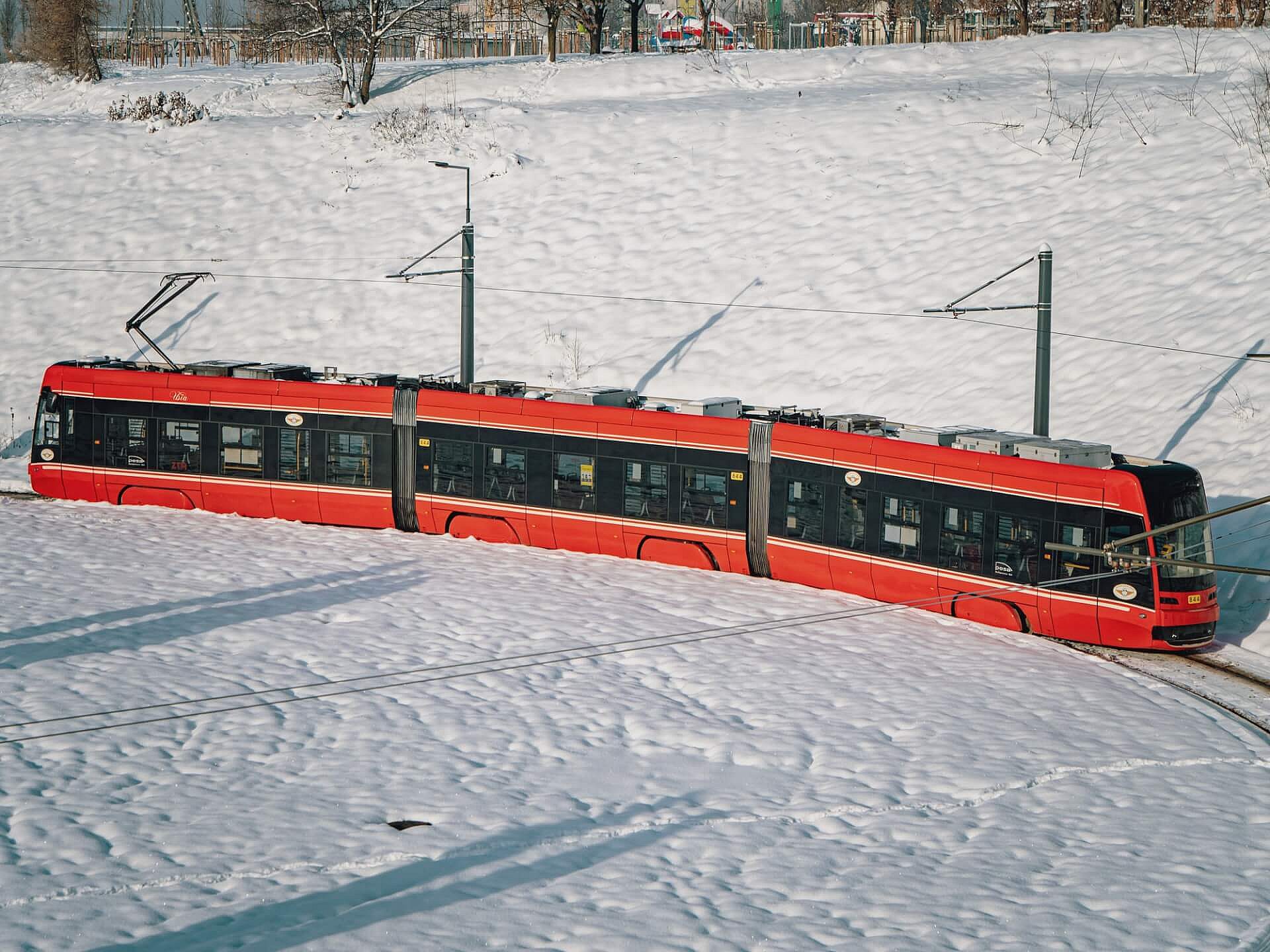Zima w Sosnowcu Zima w Sosnowcu