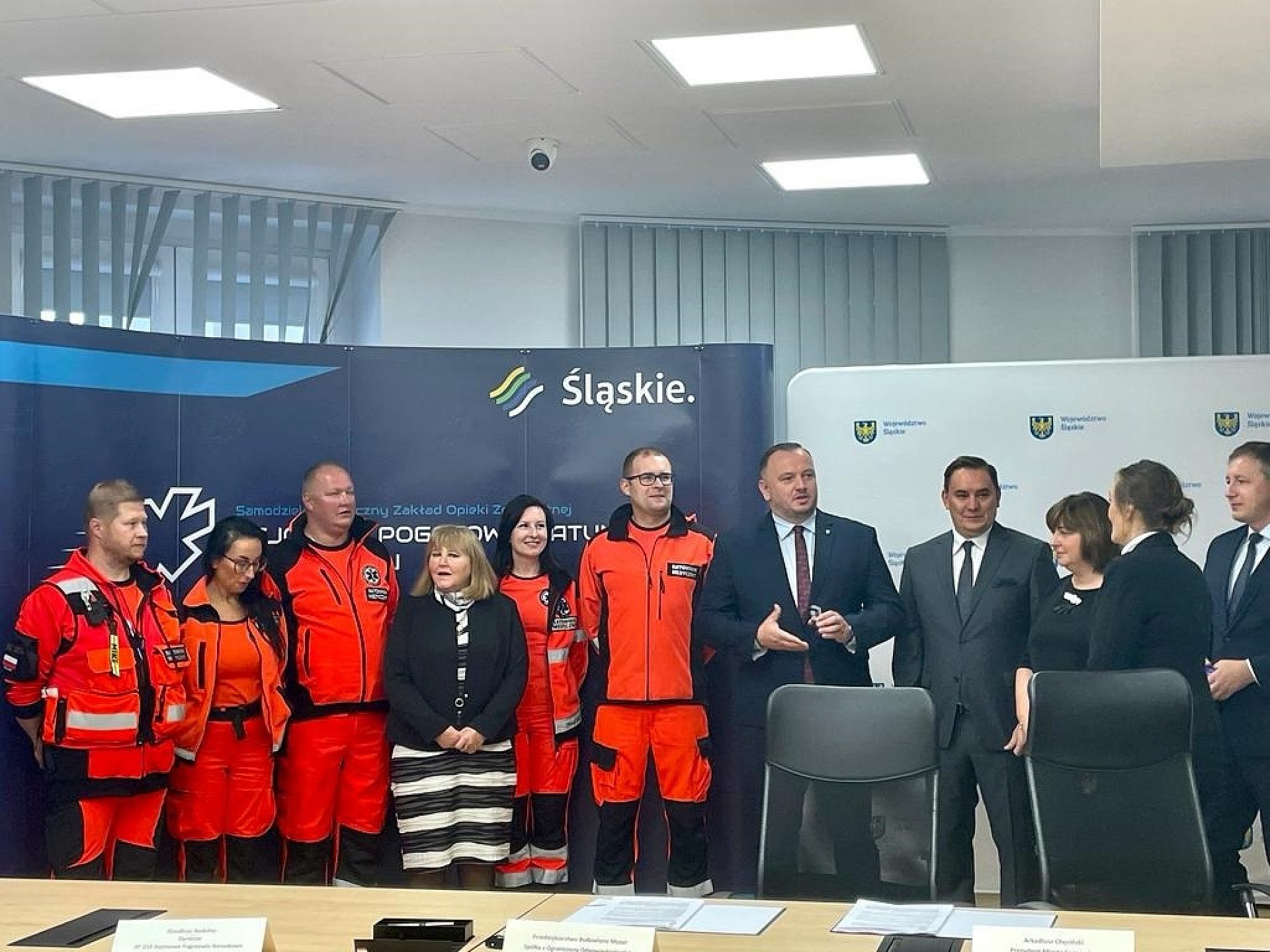 Podpisanie umowy na budowę nowej siedziby pogotowia w Sosnowcu Podpisanie umowy na budowę nowej siedziby pogotowia w Sosnowcu