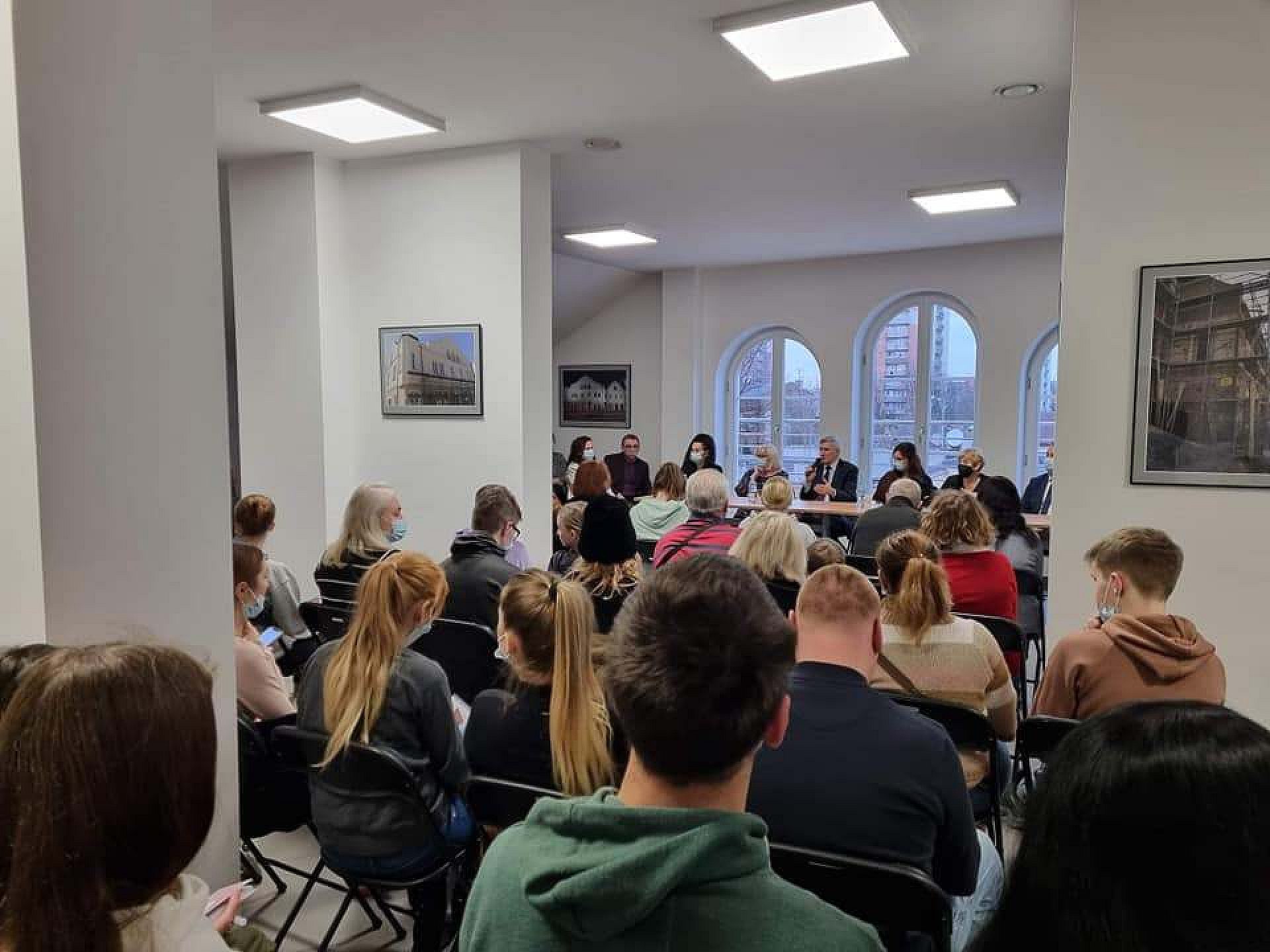 Spotkanie władz Czeladzi z obywatelami Ukrainy Spotkanie władz Czeladzi z obywatelami Ukrainy