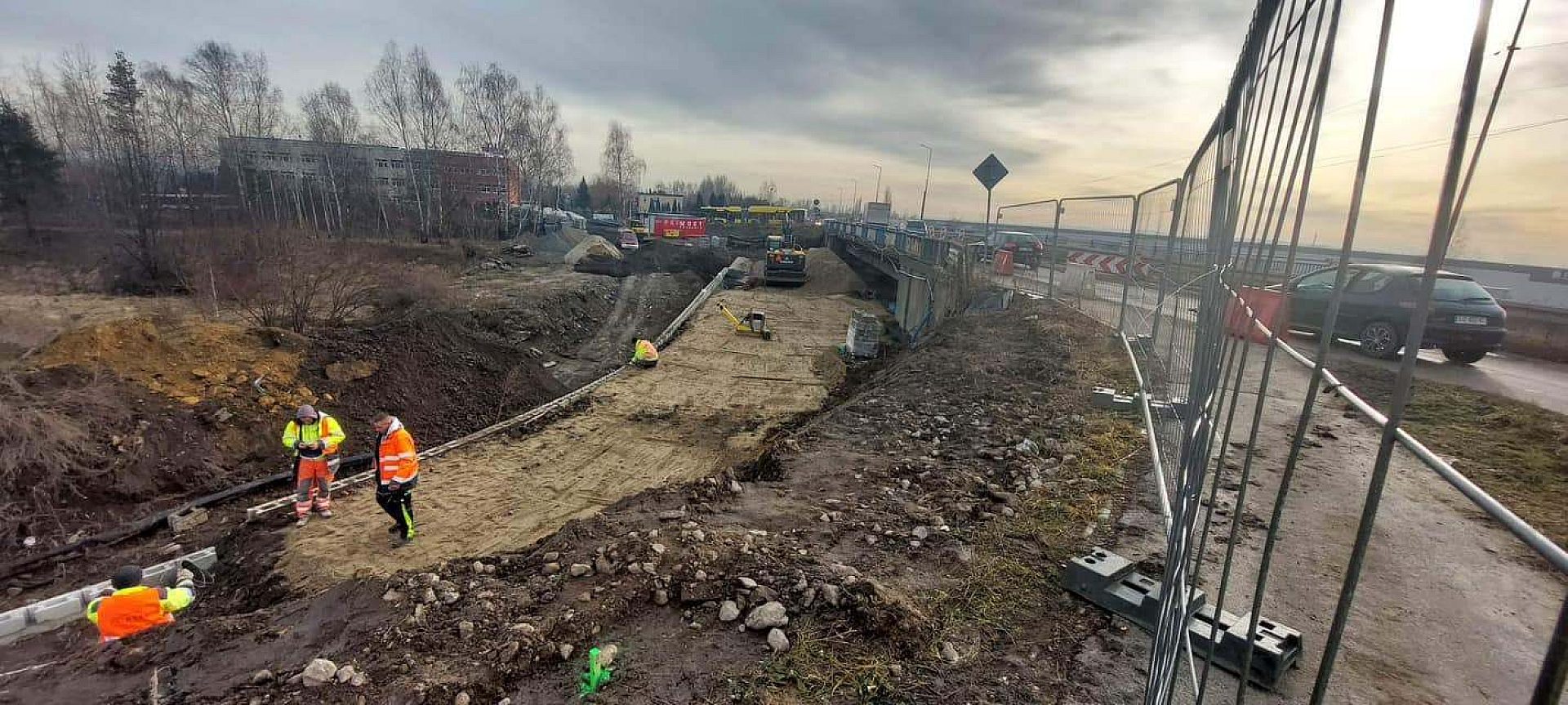 Prace przy ulicy Lenartowicza zostały wznowione Prace przy ulicy Lenartowicza zostały wznowione