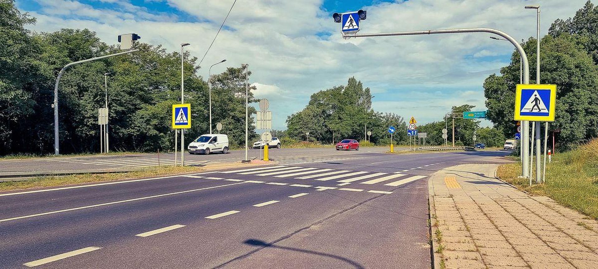 Przejścia dla pieszych zostaną doświetlone Przejścia dla pieszych zostaną doświetlone