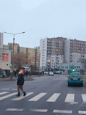 Odnowione przejścia dla pieszych w Sosnowcu Odnowione przejścia dla pieszych w Sosnowcu