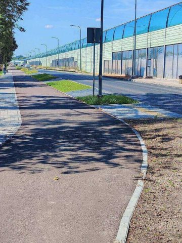 Nowe rondo w Dąbrowie Górniczej na skrzyżowaniu ulicy Staszica z łącznicami S1 i DK94 Nowe rondo w Dąbrowie Górniczej na skrzyżowaniu ulicy Staszica z łącznicami S1 i DK94