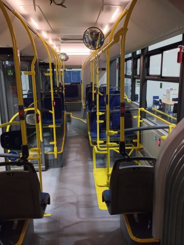 Nowe autobusy firmy MAN w czasie odbiorów. Nowe autobusy firmy MAN w czasie odbiorów.