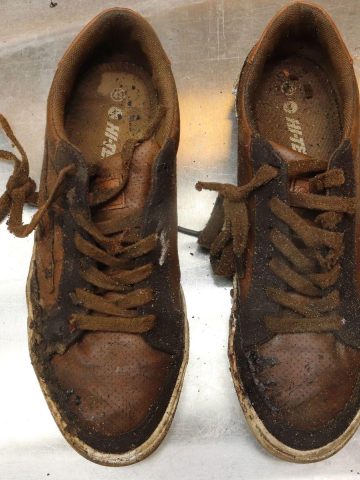 Sosnowiec. Ubranie zmarłego mężczyzny Sosnowiec. Ubranie zmarłego mężczyzny