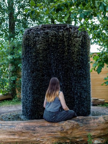 Tężnia solankowa na terenie Ośrodka Żeglarskiego Sopot 34 przy ul Bitwy pod Płowcami 55 Tężnia solankowa na terenie Ośrodka Żeglarskiego Sopot 34 przy ul Bitwy pod Płowcami 55