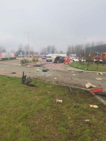 Wypadek A1 nie żyje młody mężczyzna Wypadek A1 nie żyje młody mężczyzna