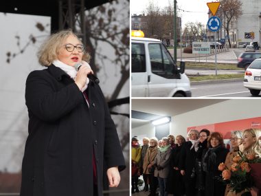 Rondo Praw Kobiet w Sosnowcu otwarte Rondo Praw Kobiet w Sosnowcu otwarte
