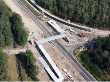 Kładka nad DK1 Kładka nad DK1