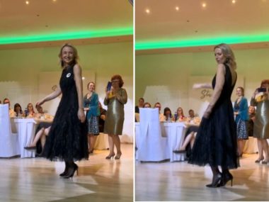 Ewelina Stasik tańcząca układ z serialu "Wednesday" Ewelina Stasik tańcząca układ z serialu "Wednesday"