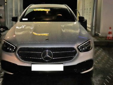 Chorzów Zatrzymano kradzionego Mercedesa