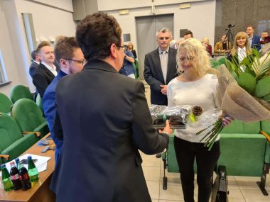 Gratulacje dla ratowniczki Gratulacje dla ratowniczki