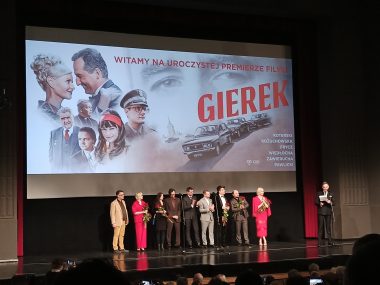 Twórcy filmu „Gierek” w Pałacu Kultury Zagłębia Twórcy filmu „Gierek” w Pałacu Kultury Zagłębia