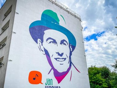 Mural Jana Kiepury Mural Jana Kiepury