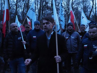 Górnicy zablokowali transporty węgla dla sektora energetycznego