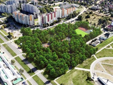 Park w Zagórzu w Sosnowcu Park w Zagórzu w Sosnowcu