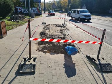 Przebudowa sieci wodociągowej Przebudowa sieci wodociągowej