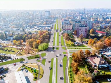 Ulica Królowej Jadwigi w Dąbrowie Górniczej