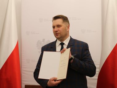Minister Przemysław Czarnek Minister Przemysław Czarnek