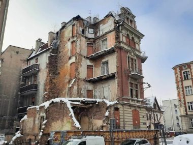 Kamienica przy Chopina będzie odbudowana przez dewelopera Kamienica katowice chopina sokolska wybuch 02