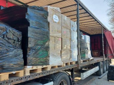 Transport dla chmielnickiego szpitala wyruszył Transport dla chmielnickiego szpitala wyruszył