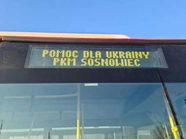 Sosnowiec pomaga obywatelom Ukrainy Sosnowiec pomaga obywatelom Ukrainy