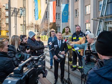 Zagłębie okazuje wsparcie dla Ukrainy Zagłębie okazuje wsparcie dla Ukrainy