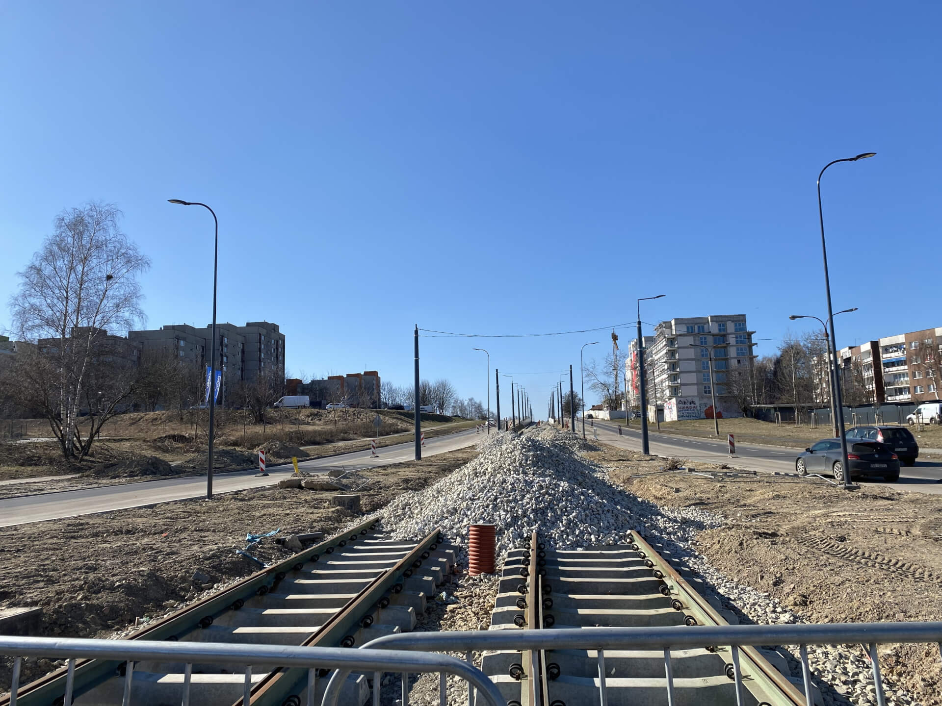 Budowa linii tramwajowej nr 15
