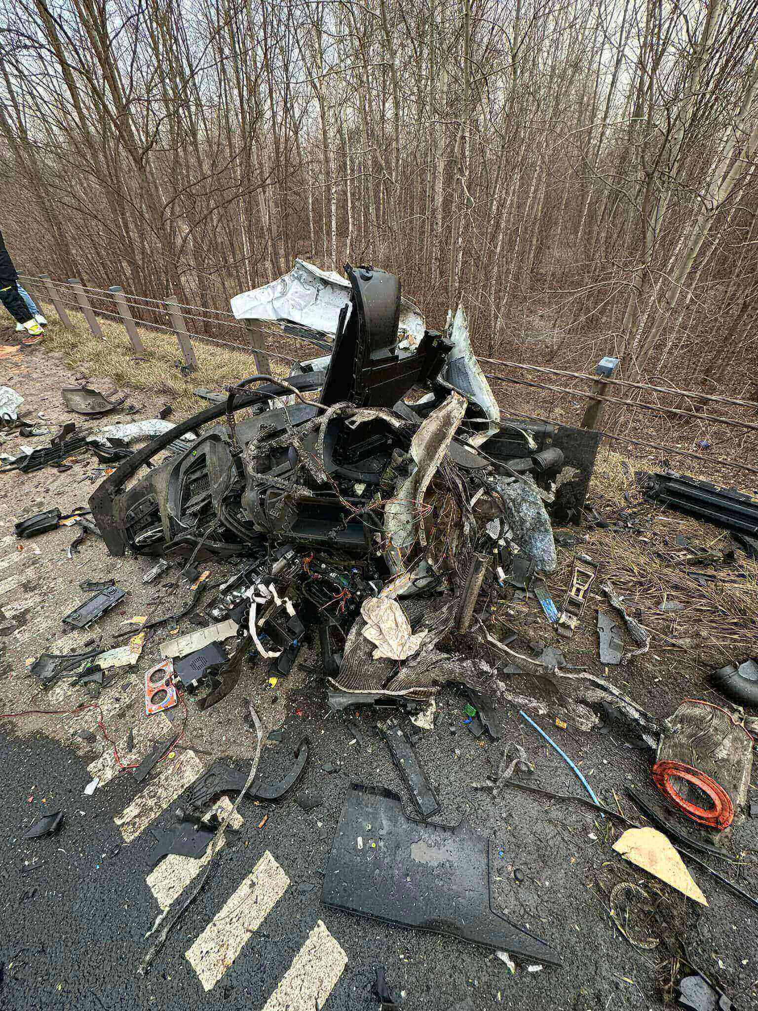 Wypadek na DK94 w Dąbrowie Górniczej