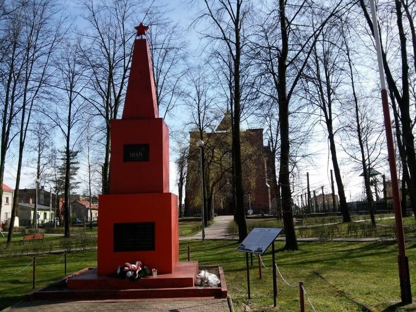 Pomnik armii czerwonej wyburzony