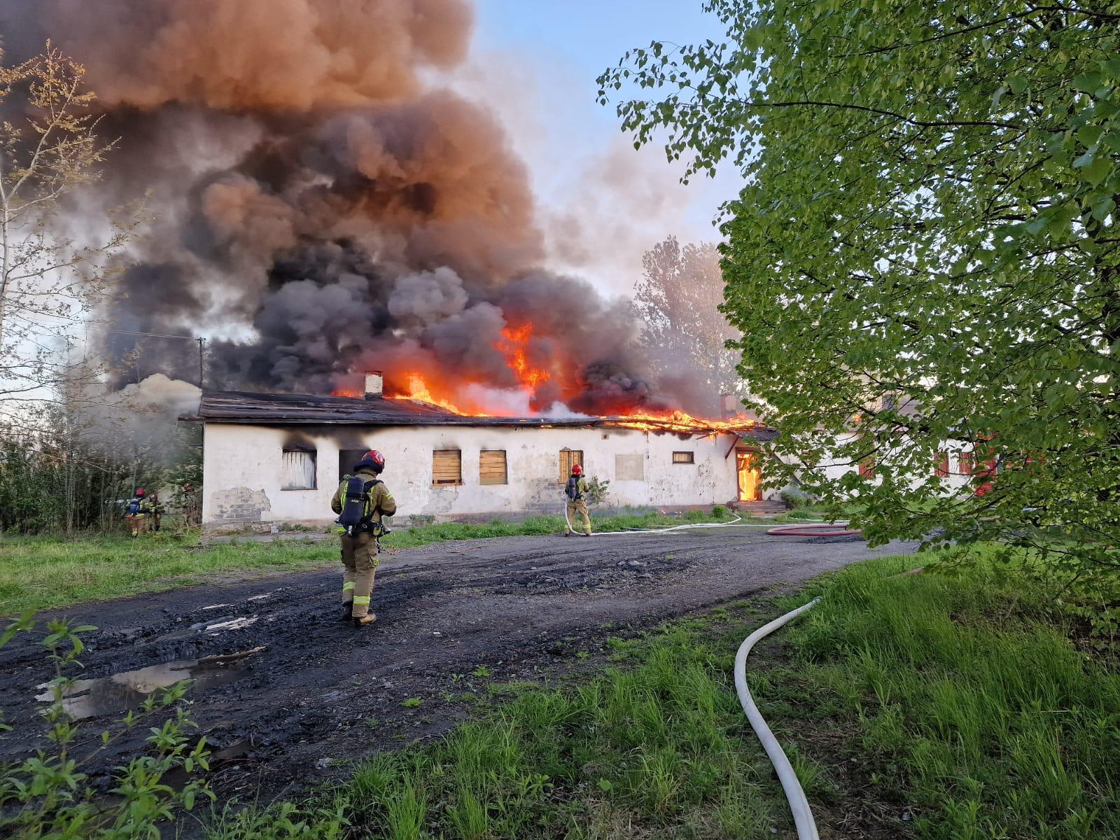 Pozar sosnowiec anki kowalskiej 01