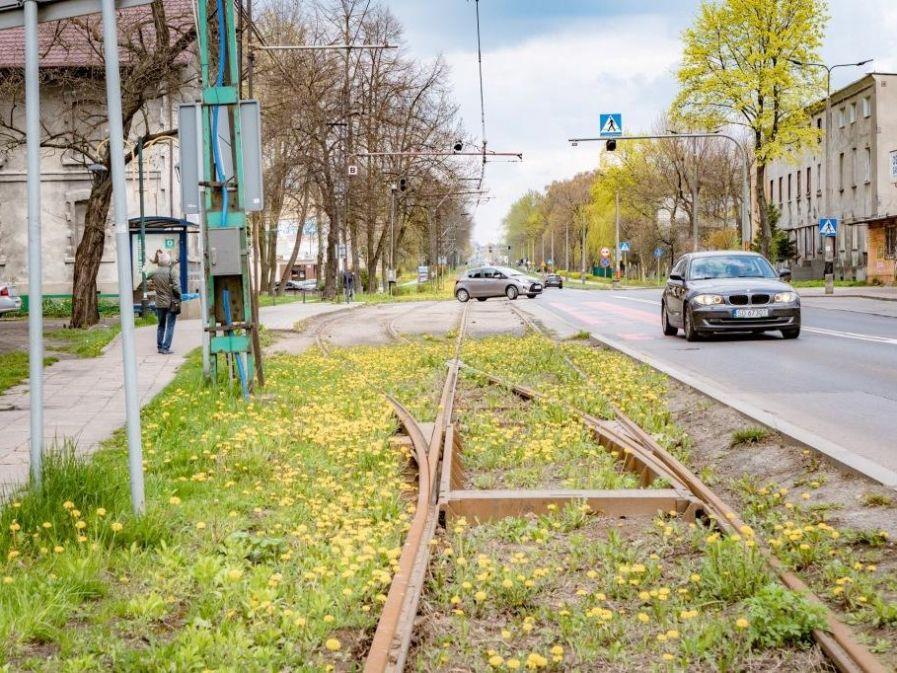 Torowisko wzdłuż ul. Wojska Polskiego