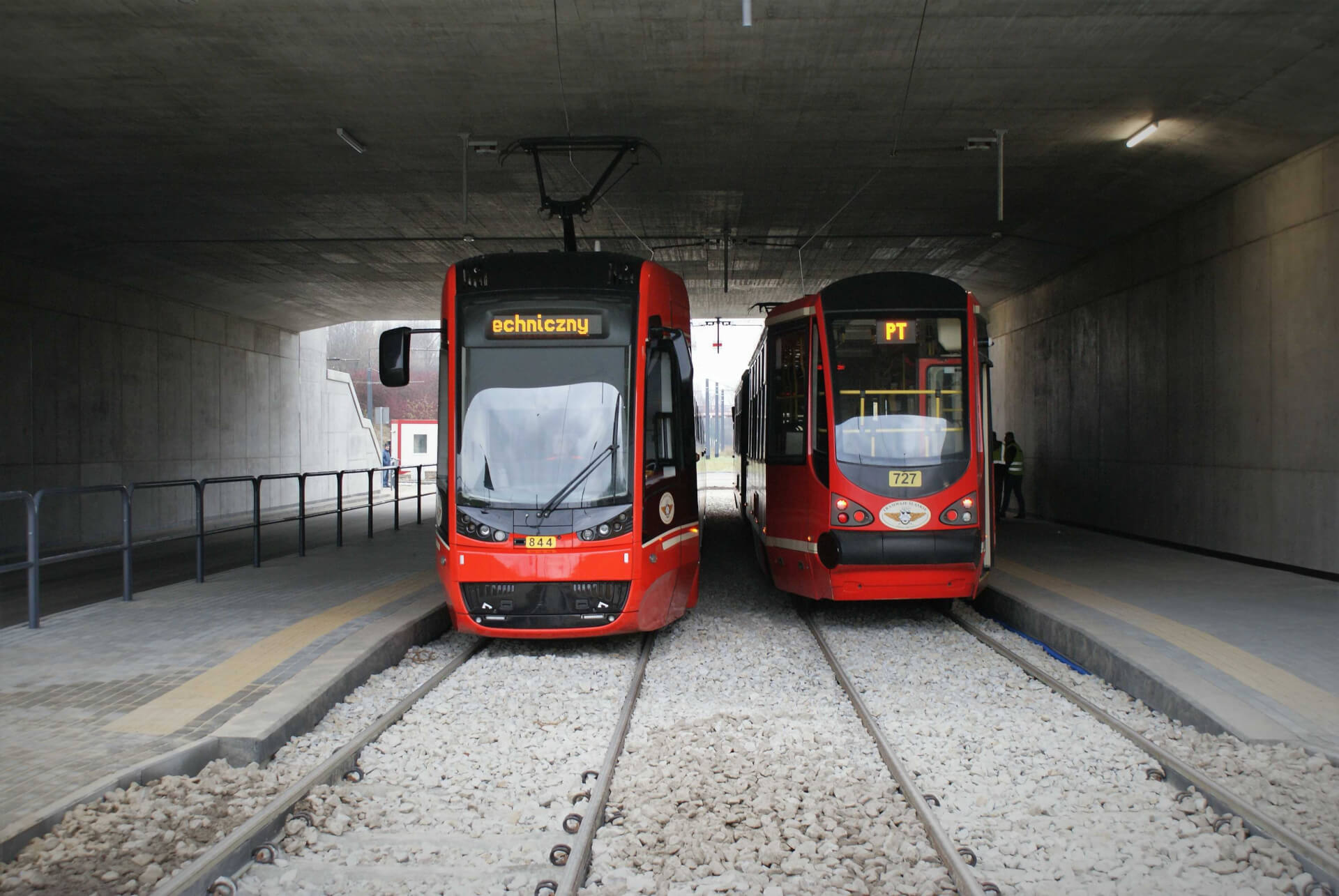 Sosnowiec Zagórze jazda próbna