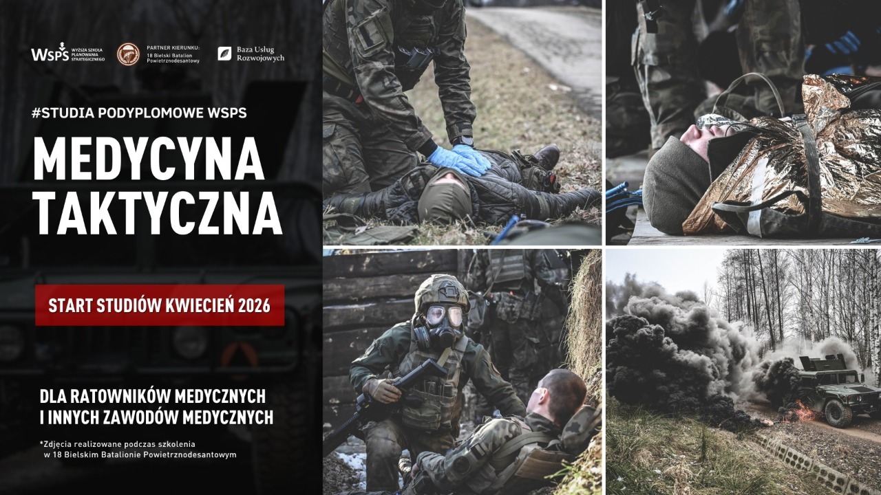 Sala wykładowa na linii frontu - jak w Dąbrowie Górniczej kształci się medyków pola walki?