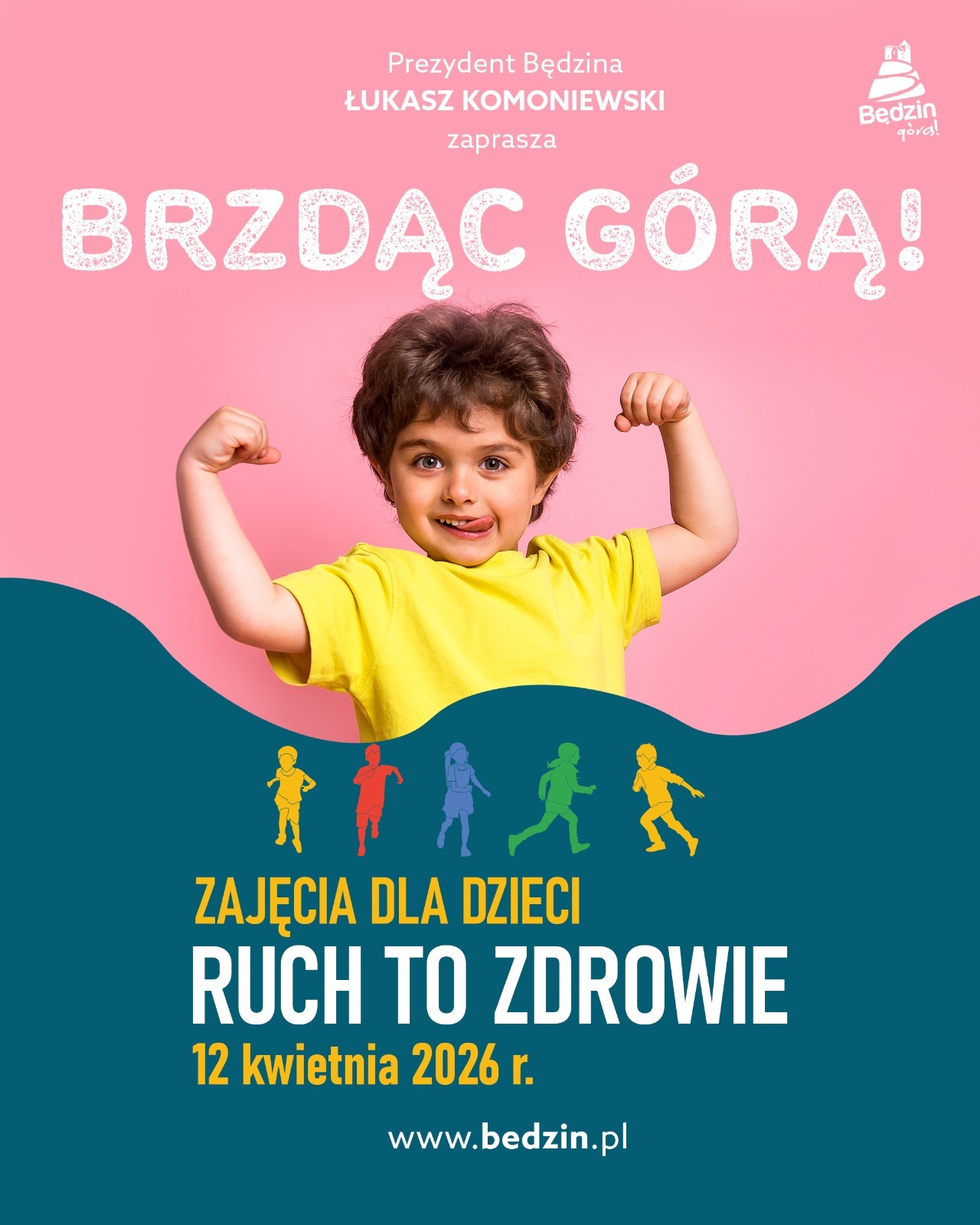 Będzin. „Brzdąc Górą!” Plakat. 12 kwietnia 2026